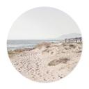 Póster 1X Estudio - Acceso a la playa en las dunas - Redondo