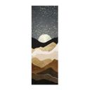 Tekstil plakat SpaceFrog Designs - Gyldne stjerner - Panorama