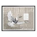 Plakat - Banksy - Fredsduen