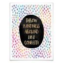 Plakat - Frederiksson - Kindness like confetti
