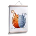 Póster Hagenmeyer - Gatos enamorados