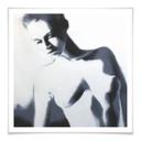 Póster Schmucker - Karla - Blanco y negro - Cuadrado