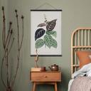 Tekstil plakat Illustration af blade - Bignonia Argyro Violascea