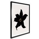 Póster Kubistika - Orquídea oscura