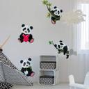 Sticker Mural XXL - Petits Pandas