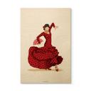 Cuadro de madera Tohmé - Flamenco
