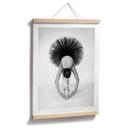 Póster Pentony MA - Bailarina blanco y negro