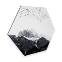 Hexagone - Alu-Dibond Kubistika - En haut des montagnes
