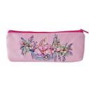 Bundle Lernuhr mit Lernzifferblatt für Kinder inkl. Armbanduhr & Mäppchen | Einhorn/Prinzessin rosa