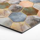 Hexagone - alu-Dibond Fredriksson - Marbre et nacre