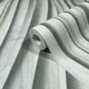 Papel pintado no tejido en blanco, gris Panel efecto madera 3D aspecto 3D moderno 