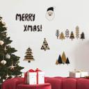 Wall Sticker  Orara Studio - Christmas Time black gold