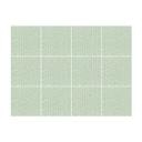Azulejos Adhesivos filigrana en espiga - menta - lote de 12