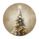 Plakat Treechild - Golden Christmas Tree