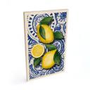 Cuadro de madera Limones sicilianos - EMELIEmaria