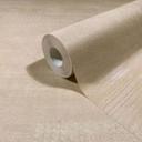 Ikke-vævet tapet gipslook, betonlook almindelig geometrisk mat i beige brun