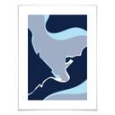 Plakat - Nordic Creators - Abstract Blue