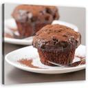 Canvasbillede, kage med chokolademuffins