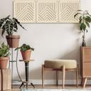 Separador de ambientes de madera de montaña - álamo