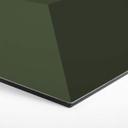 3D Hexagon Alu-Dibond - Mørkegrøn