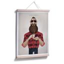 Póster Brown - Lumbersexual