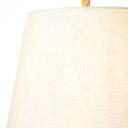 Pendelleuchte Milan, braun, 130 x 35 cm, Textil Pendelleuchte