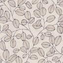 Non-woven tapet natur - fint stribemønster i greige & terracotta