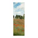 Póster de tela Monet - Campo de amapolas cerca de Argenteuil - Panorama