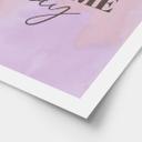 Plakat om at vælge mig hver dag | Affirmationsplakat