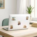 Wallsticker Klistermærker Sjove ordsprog om dovendyr