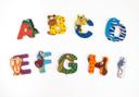Lettres décoratives 3D animaux colorés pour enfants