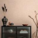Papel pintado textil texturado albaricoque beige - Papel pintado no tejido, moderno y discreto