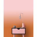 Fotomural Paredes de Patel 3 Colour Studio 4 naranja, rosa