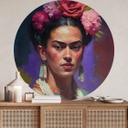 Vinilo decorativo Treechild - Retrato de Frida Kahlo
