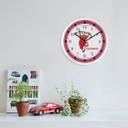 FC Bayern Wanduhr für Kinder - Maskottchen Berni Ø29 cm