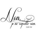 Non, je ne regrette rien 1