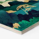 Hexagone - Bois SpaceFrog Designs - Dans les montagnes