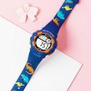 Sport Armbanduhr | Digitale Uhr für Kinder und Jugendliche | Blau Dino