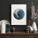 Póster Nouveauprints - Aguamarina