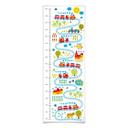 Wandsticker byGraziela - Messleiste Eisenbahn - 30x85 cm