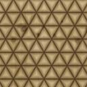 Geometric GraphicTriang1 beige brun - non-woven tapet Designwalls 2 - 2,55 x 3,5 m