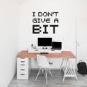 Give a bit wallsticker