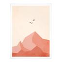 Póster Kubistika - Zugspitze
