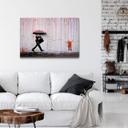 Canvasbillede - Banksy - Coloured Rain