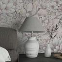 non-woven tapet lyserød blomstret til stue soveværelse tapet marburg