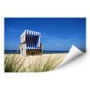 Zelfklevende Poster - Strandstoel 