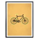 Plakat - Kubistika - Bicycle lover
