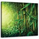 Canvasbillede, jungle bambus planter