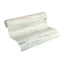 blæst vinyltapet hvid blå - non-woven tapet A.S. Création
