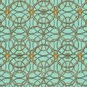 Versace Papier peint de designer - Vert, or